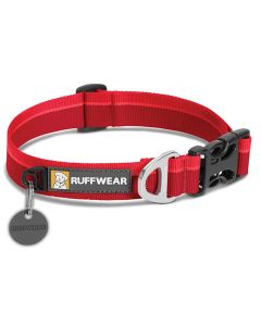 Ruffwear Hoopie Halsbånd, Rød, 51 - 66 cm
