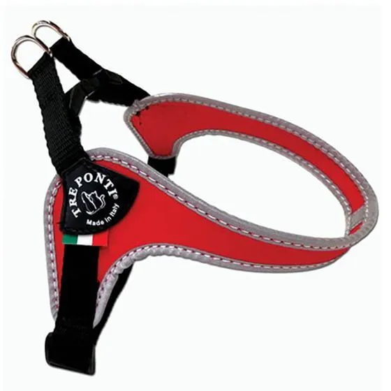 Tre Ponti Mini Sele med Justering, Rød