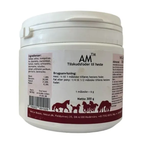 Vetcur AM 300 gram pulver til heste