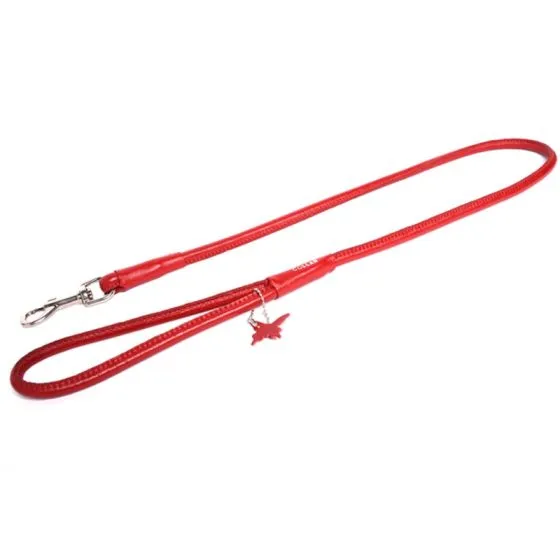 Rundsyet førerline i læder