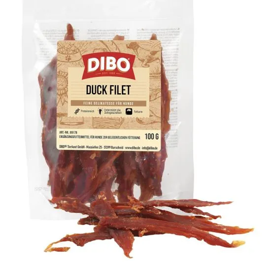 Tørrede Andefilet fra Vetcur Biotec