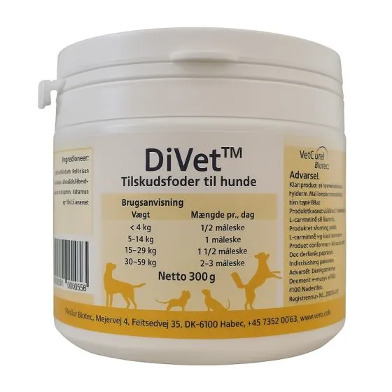 Divet Hund fra Vetcur Biotec