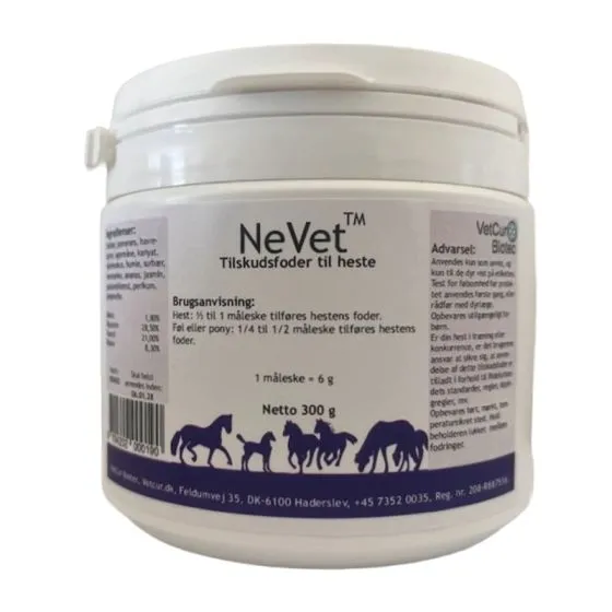 NeVet til heste fra Vetcur Biotec