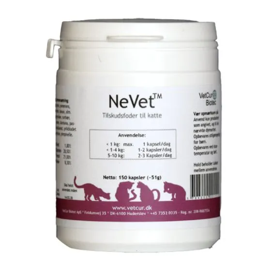 NeVet fra Vetcur Biotec til katte